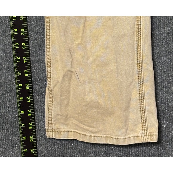 Carhartt Women's Original Fit Tan Canvas Carpenter Pants Size 6 Regular - Picture 7 of 8